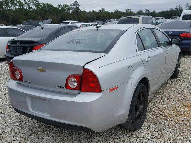 1G1ZA5EU0BF237853 - 2011 CHEVROLET MALIBU LS SILVER photo 4