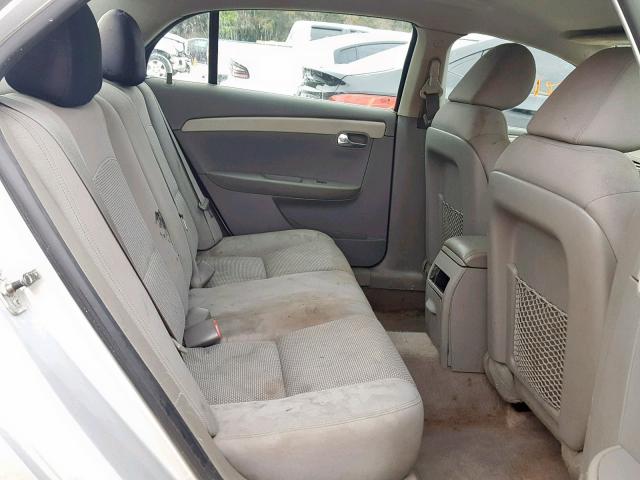 1G1ZA5EU0BF237853 - 2011 CHEVROLET MALIBU LS SILVER photo 6