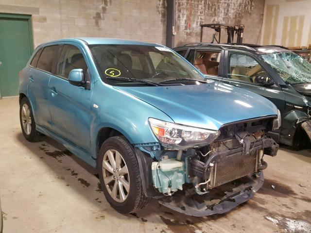 JA4AR4AU6CZ001098 - 2012 MITSUBISHI OUTLANDER TEAL photo 1