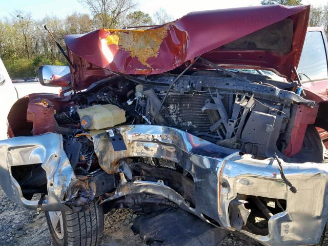 5N1AA08A35N734460 - 2005 NISSAN ARMADA SE RED photo 9