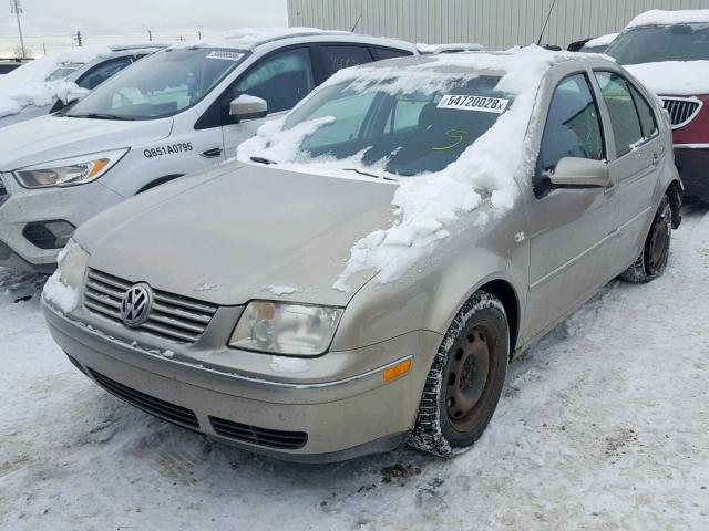 3VWSK29M24M075870 - 2004 VOLKSWAGEN JETTA GLS GOLD photo 2