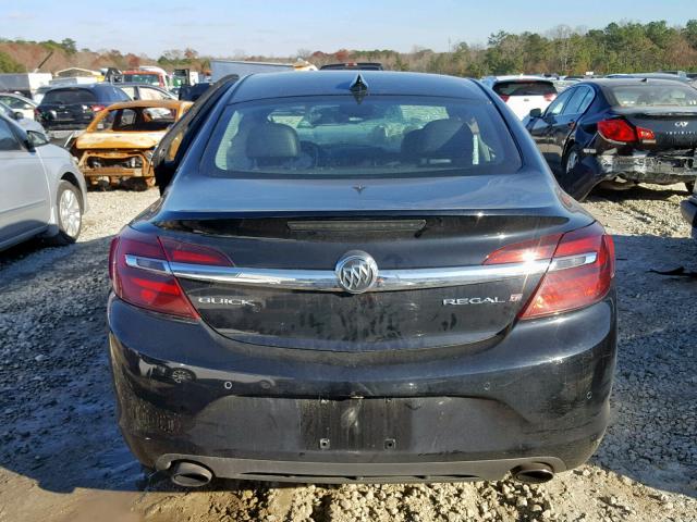 2G4GR5GX5H9109782 - 2017 BUICK REGAL PREM BLACK photo 9