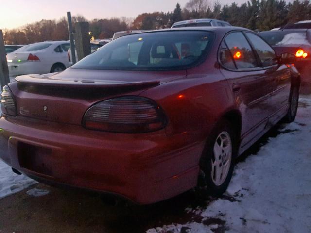 1G2WP52K32F289252 - 2002 PONTIAC GRAND PRIX BURGUNDY photo 4