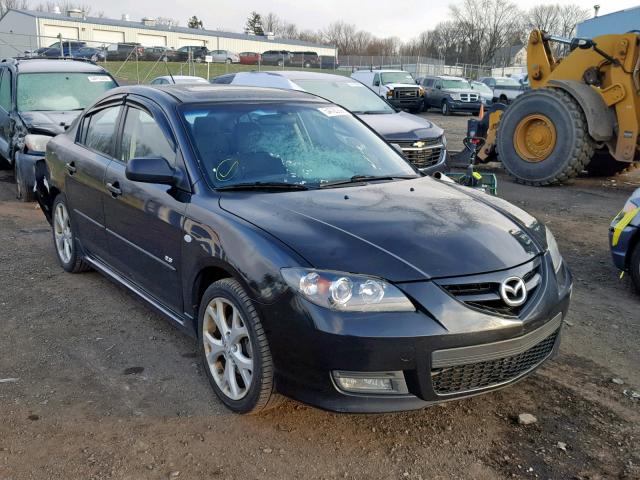 JM1BK324371637036 - 2007 MAZDA 3 S BLACK photo 1