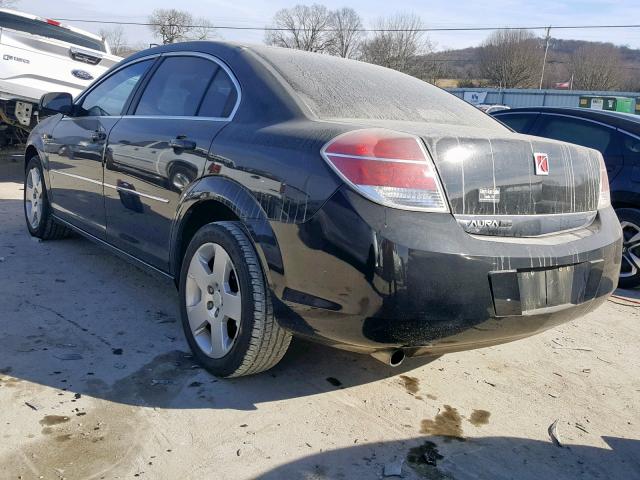 1G8ZS57N47F227709 - 2007 SATURN AURA XE BLACK photo 3