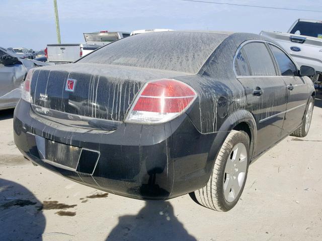 1G8ZS57N47F227709 - 2007 SATURN AURA XE BLACK photo 4