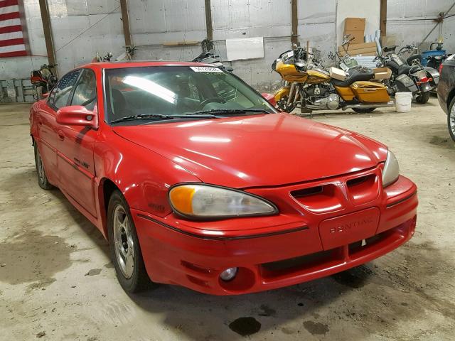 1G2NW52E51C195950 - 2001 PONTIAC GRAND AM G RED photo 1