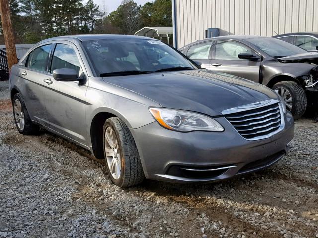 1C3CCBBB7CN211450 - 2012 CHRYSLER 200 TOURIN GRAY photo 1