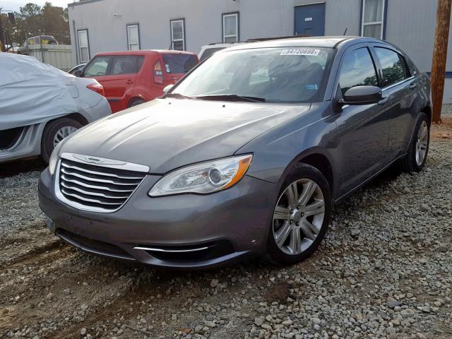 1C3CCBBB7CN211450 - 2012 CHRYSLER 200 TOURIN GRAY photo 2