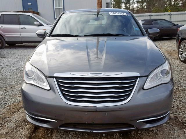 1C3CCBBB7CN211450 - 2012 CHRYSLER 200 TOURIN GRAY photo 9