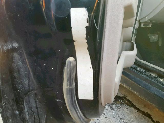 1J8HH58N96C144476 - 2006 JEEP COMMANDER BLACK photo 10