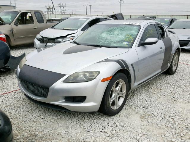 JM1FE173X80214183 - 2008 MAZDA RX8 SILVER photo 2