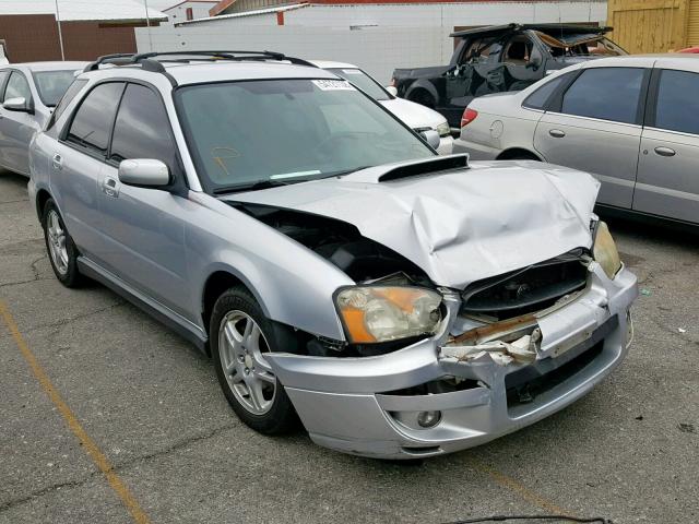 JF1GG29624G815798 - 2004 SUBARU IMPREZA WR SILVER photo 1