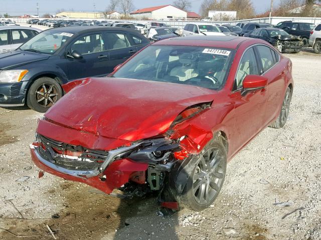 JM1GL1X55H1148633 - 2017 MAZDA 6 GRAND TO RED photo 2