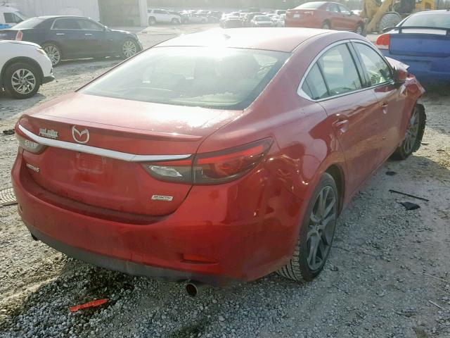 JM1GL1X55H1148633 - 2017 MAZDA 6 GRAND TO RED photo 4