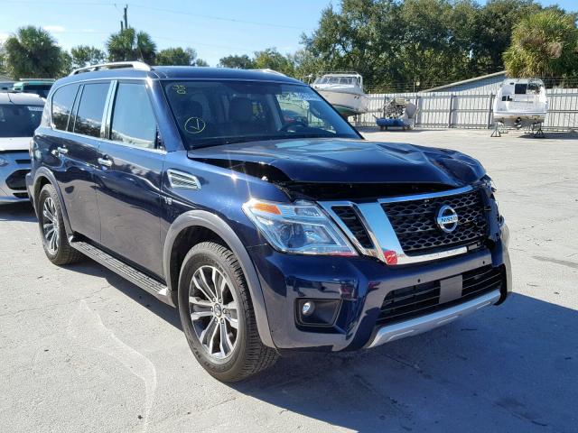 JN8AY2ND3J9055502 - 2018 NISSAN ARMADA SV BLUE photo 1