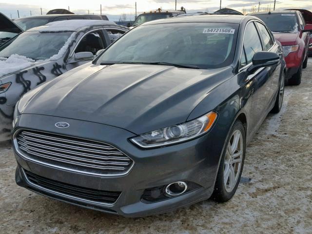 3FA6P0D98FR270493 - 2015 FORD FUSION TIT GREEN photo 2