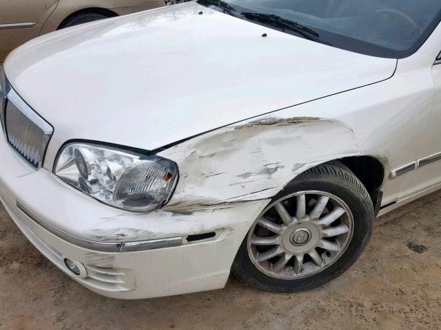 KMHFU45EX4A371057 - 2004 HYUNDAI XG 350 WHITE photo 9