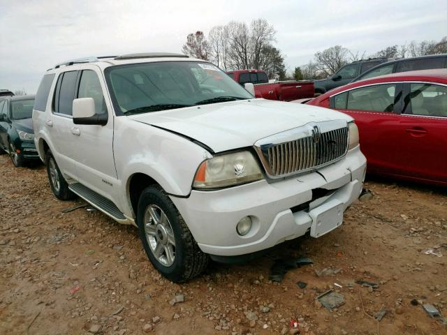 5LMEU88H95ZJ30874 - 2005 LINCOLN AVIATOR 白色 照片 1