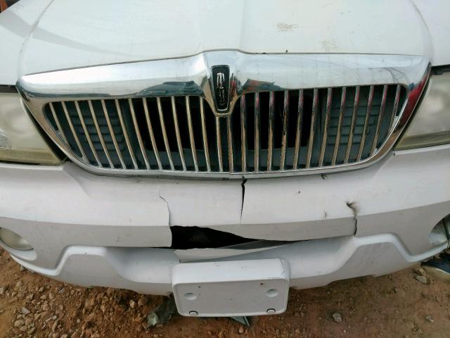 5LMEU88H95ZJ30874 - 2005 LINCOLN AVIATOR 白色 照片 9