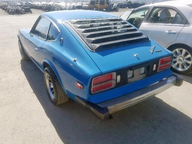 HLS30353629 - 1977 DATSUN 280Z BLUE photo 3