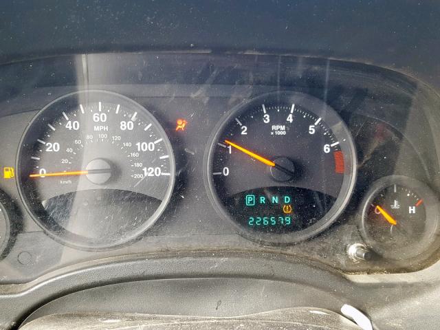 1J4FT47B99D200794 - 2009 JEEP COMPASS SP წითელი ფოტო 8