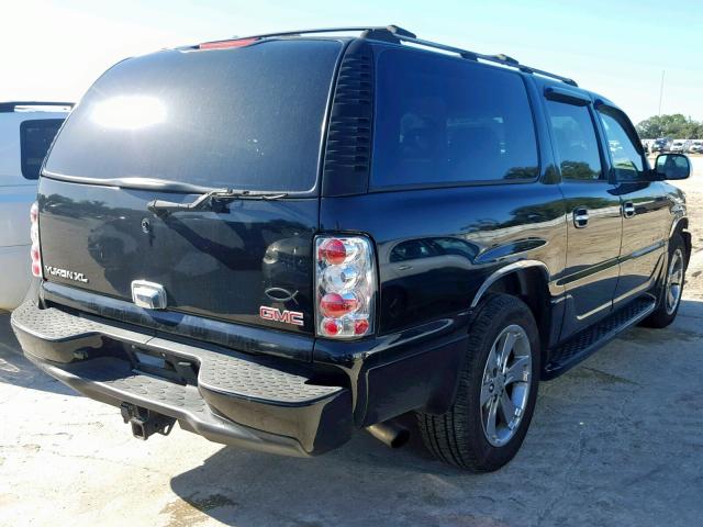 1GKFK66U45J201620 - 2005 GMC YUKON XL D BLACK photo 4