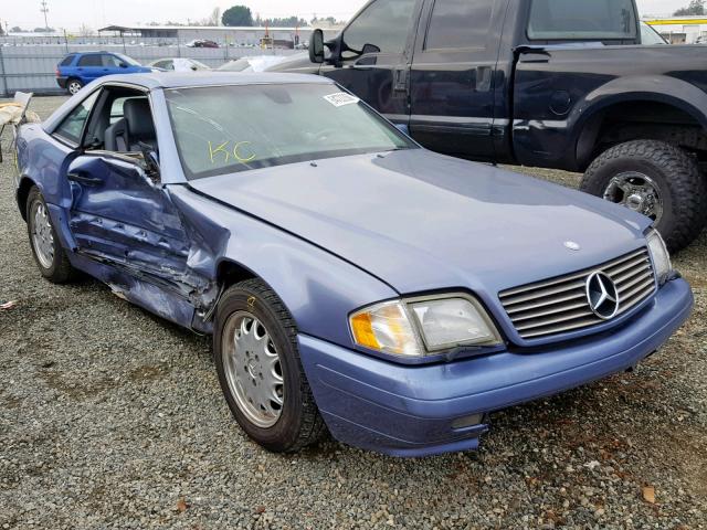 WDBFA63F6VF153351 - 1997 MERCEDES-BENZ SL 320 BLUE photo 1