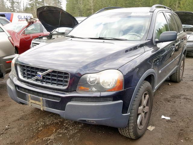 YV1CZ592051208363 - 2005 VOLVO XC90 BLUE photo 2