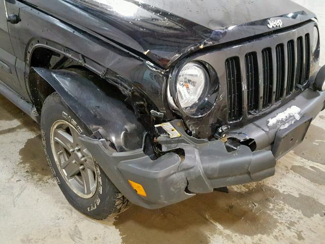 1J4GL38K76W182468 - 2006 JEEP LIBERTY RE BLACK photo 9