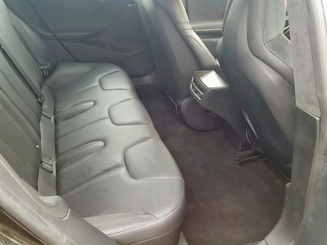 5YJSA1E13FF105722 - 2015 TESLA MODEL S أسود صورة 6