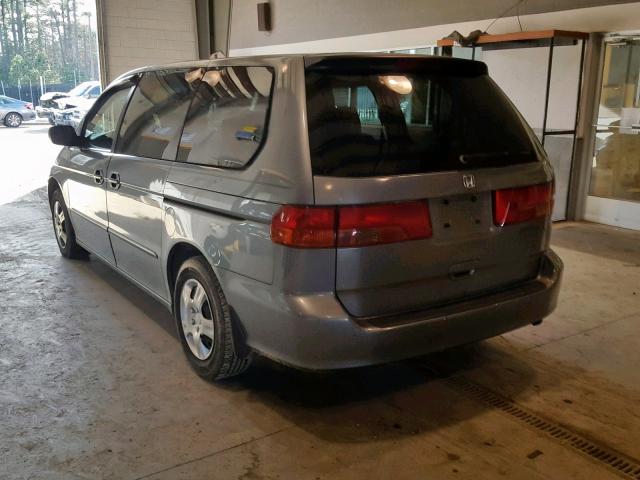 2HKRL18501H511572 - 2001 HONDA ODYSSEY LX BEIGE photo 3