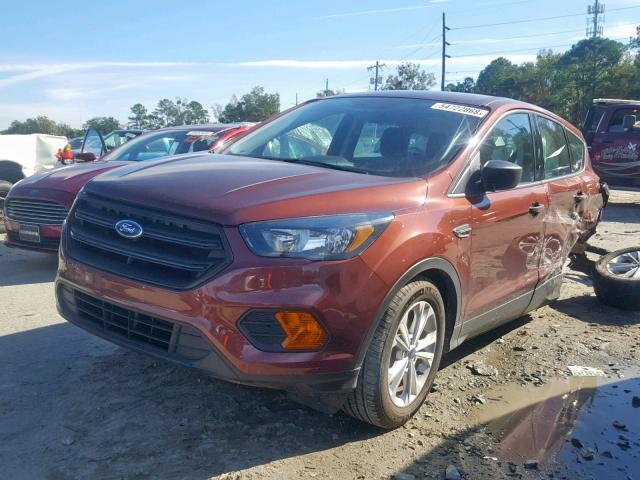 1FMCU0F72JUA68957 - 2018 FORD ESCAPE S BROWN photo 2