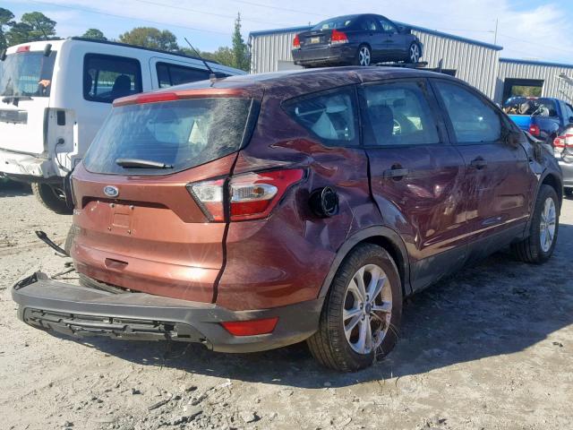 1FMCU0F72JUA68957 - 2018 FORD ESCAPE S BROWN photo 4