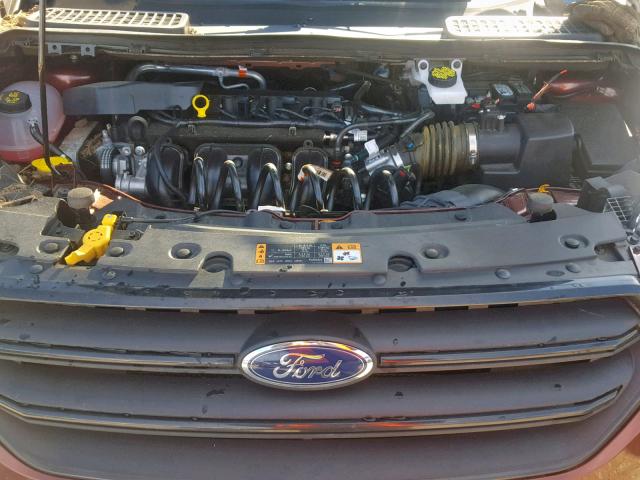 1FMCU0F72JUA68957 - 2018 FORD ESCAPE S BROWN photo 7