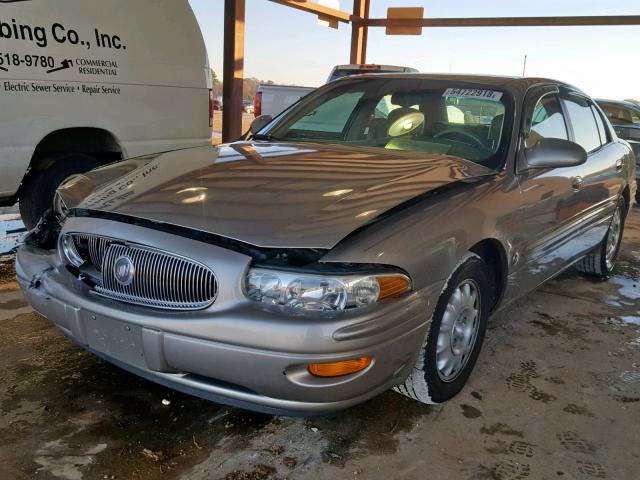 1G4HP54KXYU147384 - 2000 BUICK LESABRE CU BROWN photo 2