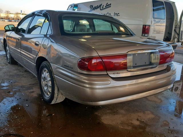 1G4HP54KXYU147384 - 2000 BUICK LESABRE CU BROWN photo 3