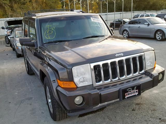 1J8HG58296C233506 - 2006 JEEP COMMANDER GRAY photo 1