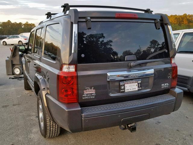 1J8HG58296C233506 - 2006 JEEP COMMANDER GRAY photo 3
