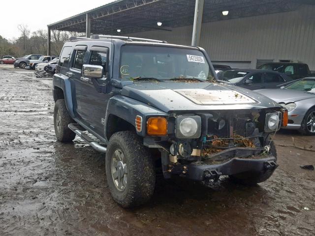 5GTDN136268137436 - 2006 HUMMER H3 BLACK photo 1