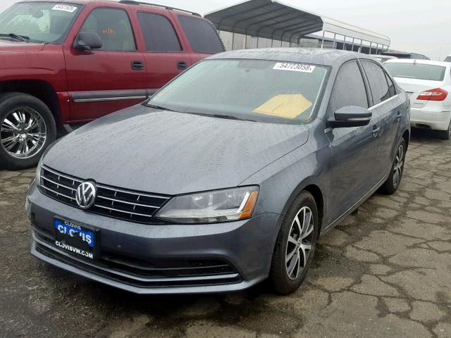 3VWDB7AJ8JM226648 - 2018 VOLKSWAGEN JETTA SE CHARCOAL photo 2