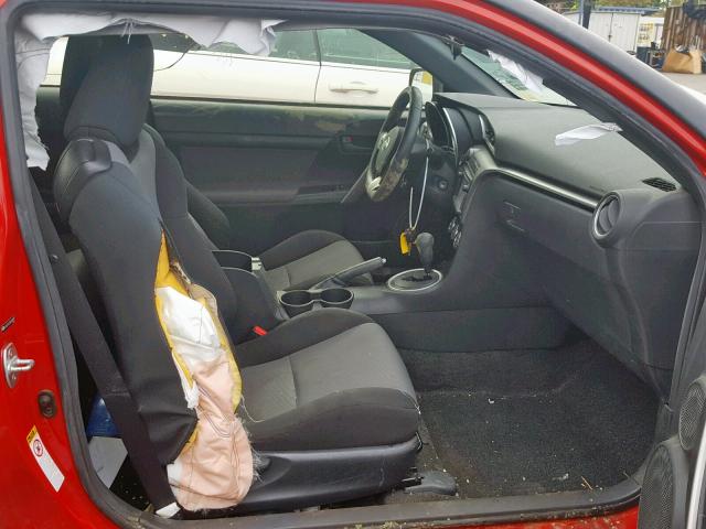 JTKJF5C72E3076987 - 2014 TOYOTA SCION TC წითელი ფოტო 5