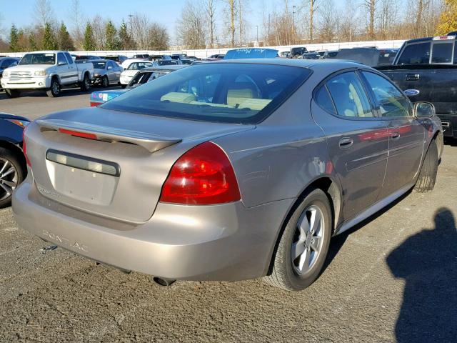 2G2WP552361307743 - 2006 PONTIAC GRAND PRIX ბეჟი ფოტო 4