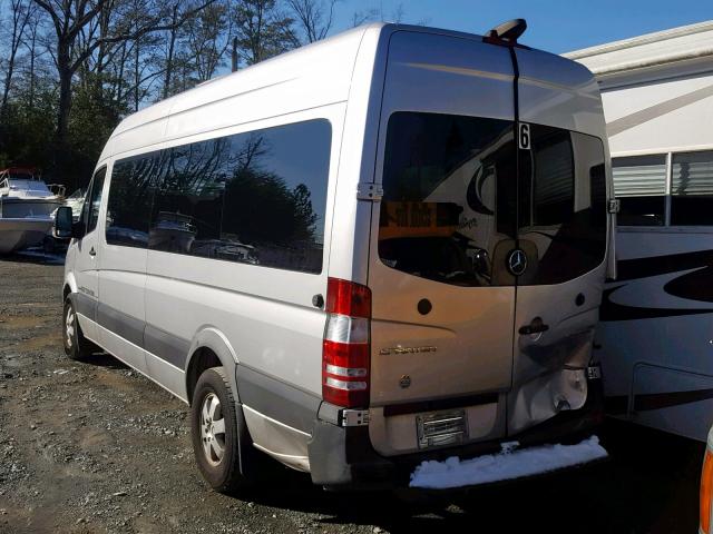 WDZPE8DC6E5849501 - 2014 MERCEDES-BENZ SPRINTER 2 GRAY photo 3