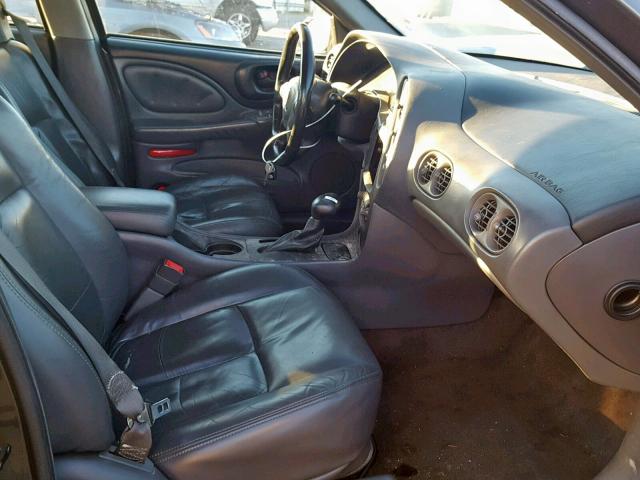 1G2HX52K934181997 - 2003 PONTIAC BONNEVILLE GRAY photo 5