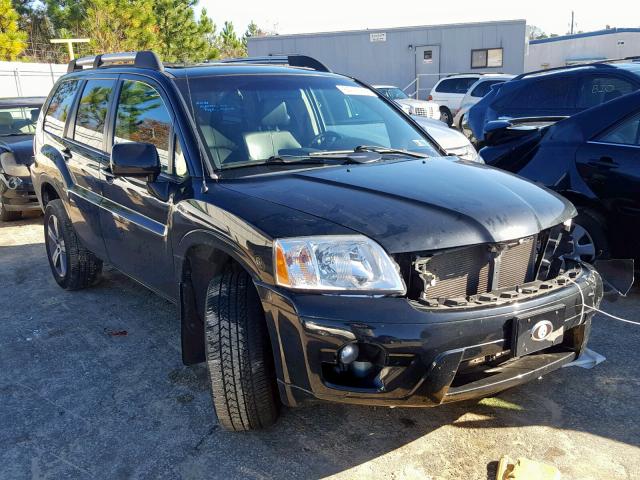 4A4JN3AS9BE036968 - 2011 MITSUBISHI ENDEAVOR S BLACK photo 1