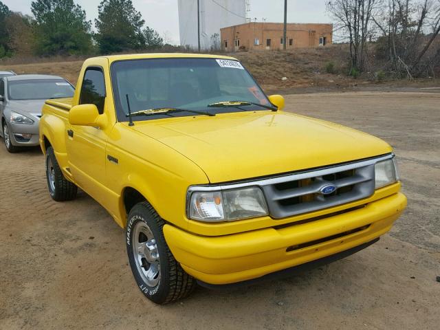 1FTCR10U8SPA81559 - 1995 FORD RANGER YELLOW photo 1