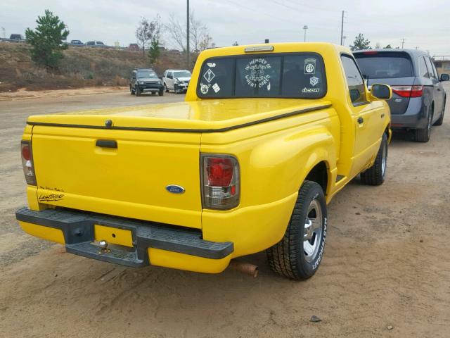 1FTCR10U8SPA81559 - 1995 FORD RANGER YELLOW photo 4