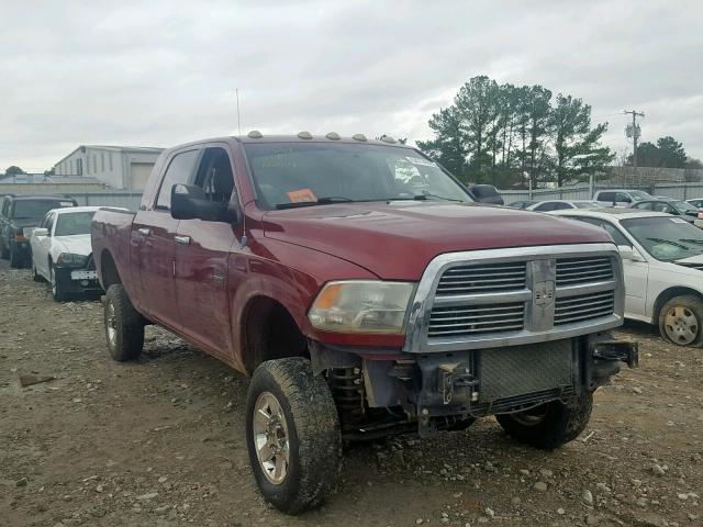 3C6UD5ML5CG212312 - 2012 DODGE RAM 2500 S MAROON photo 1