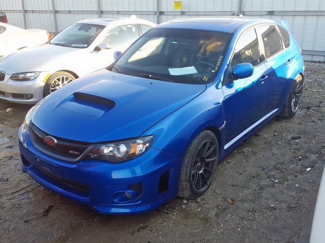 JF1GR7E63BG828361 - 2011 SUBARU IMPREZA WR BLUE photo 2